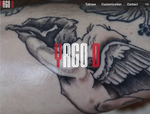 Yago.D Tattoo website